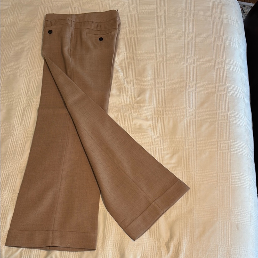 Elevenses Tan Wool Trousers
